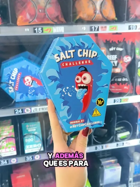Reto viral del chip picante
